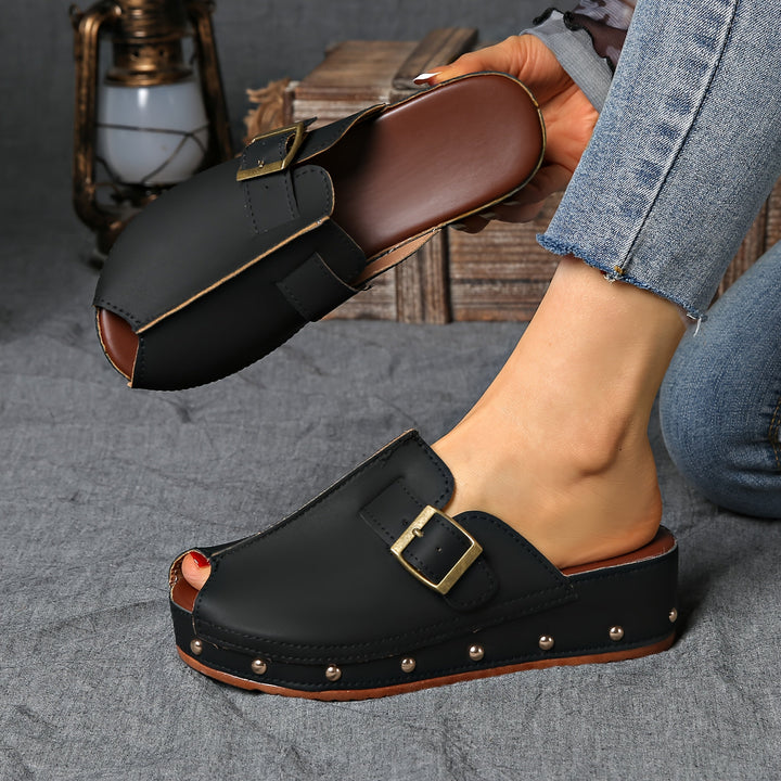 Women's Slip-Resistant Platform Sandals-MODAUTLET