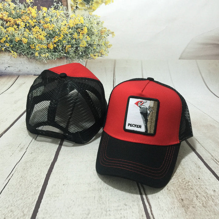 Boné de Beisebol com Bordado Animal para Homens e Mulheres - Estilo Verão