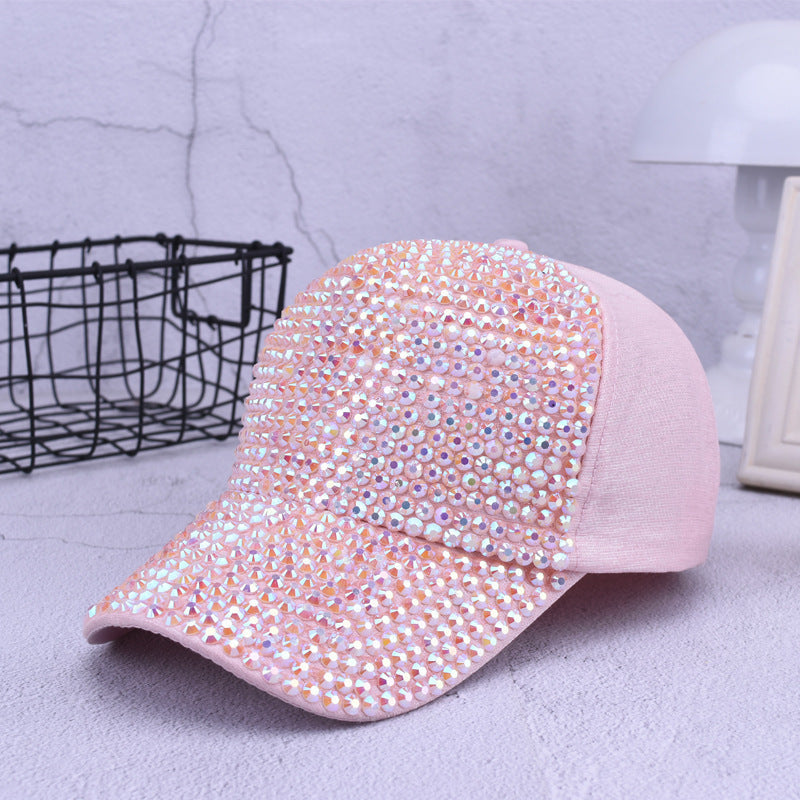 Stylish Sequin Baseball Cap for Women
