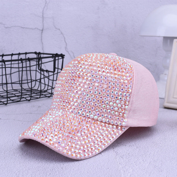 Stylish Sequin Baseball Cap for Women