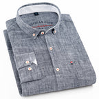 Linen Button Up Shirt For All Day Summer Comfort Everyday Stone Grey