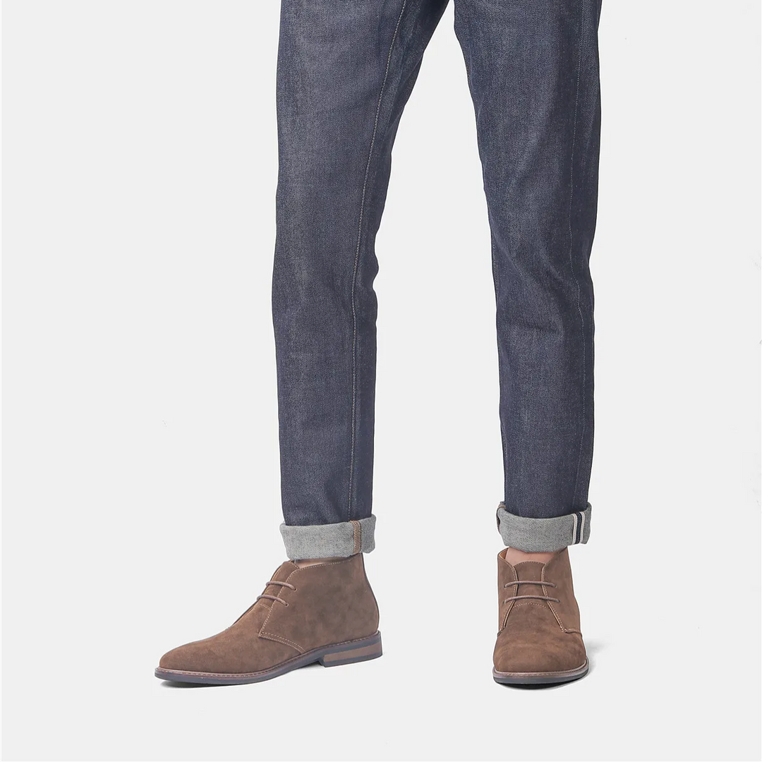 Timeless Suede Chukka Boots for Men-MODAUTLET