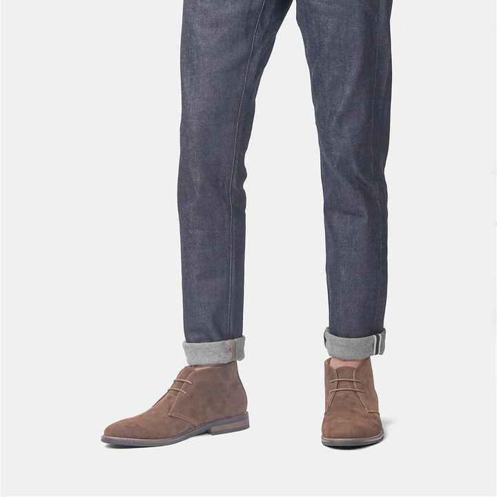 Timeless Suede Chukka Boots for Men-MODAUTLET