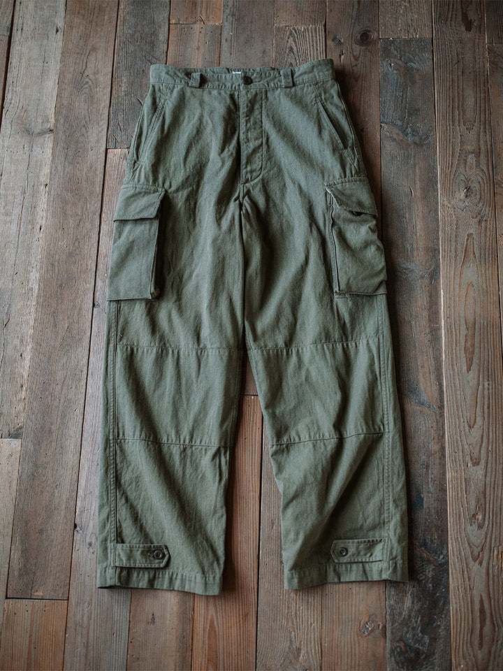 Men's French Army M-47 Herringbone Twill Trousers