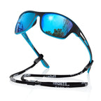 X-Sports Polarized Sports Sunglasses Ocean Blue