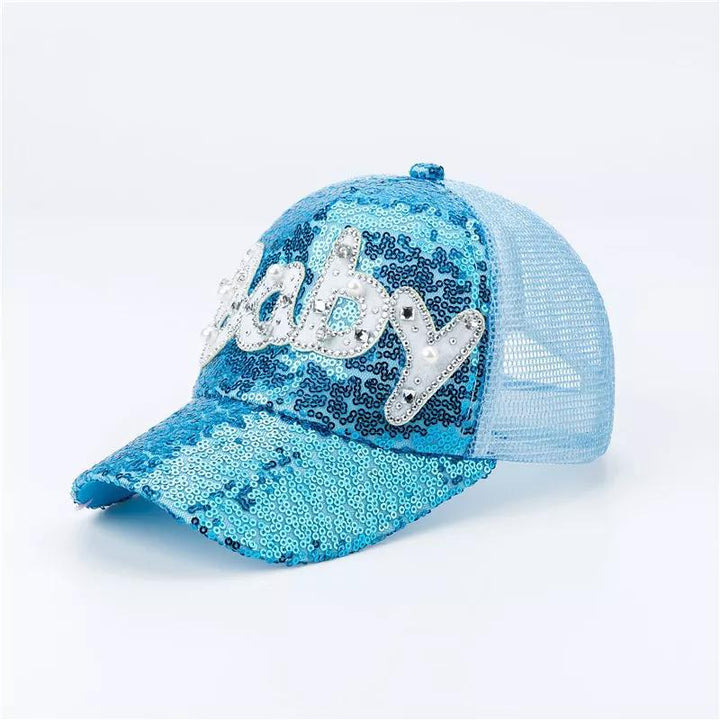 Unisex Sequin Baseball Caps for Sun Protection and Style