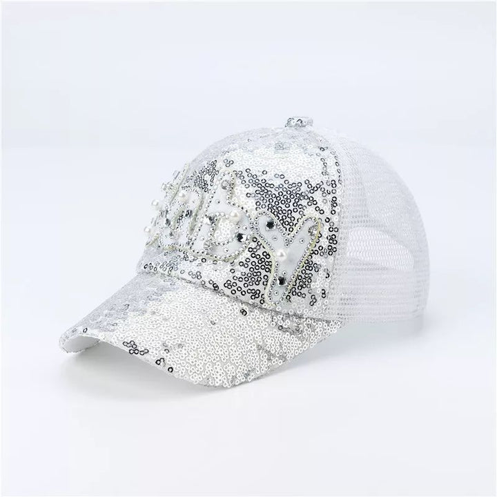 Unisex Sequin Baseball Caps for Sun Protection and Style