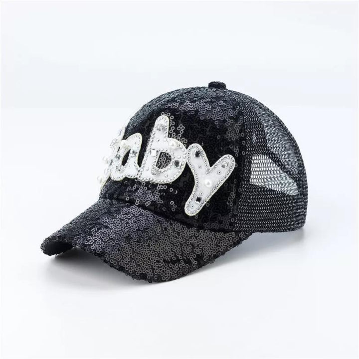 Unisex Sequin Baseball Caps for Sun Protection and Style
