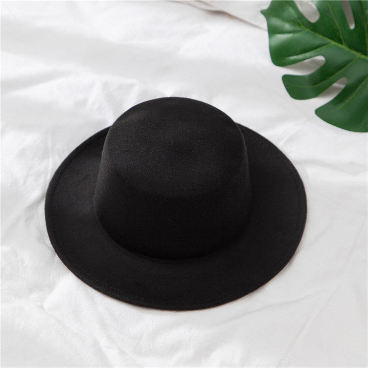 Sombreros de lana estilo clásico británico para hombres y mujeres