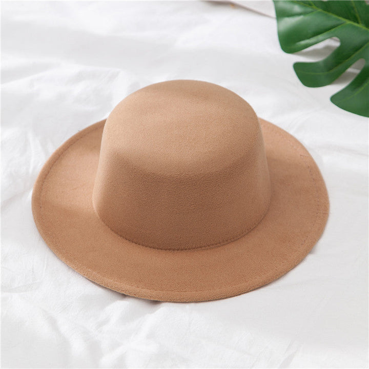 Sombreros de lana estilo clásico británico para hombres y mujeres