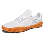 Men's Lightweight Woven Sneakers for Spring & Summer White