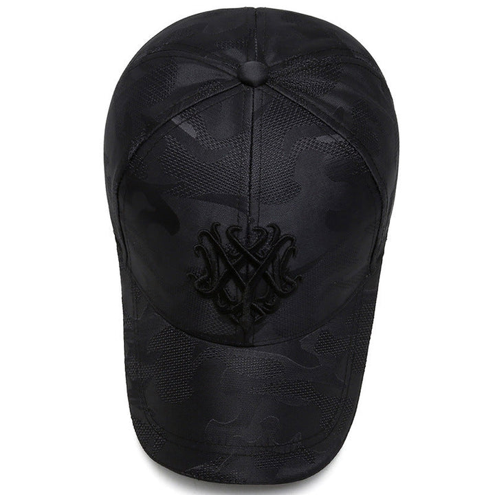 Trendy koreanske mode baseballcaps til mænd - forårs- og efterårssolhatte
