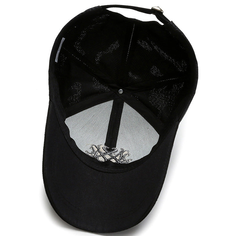 Trendy koreanske mode baseballcaps til mænd - forårs- og efterårssolhatte
