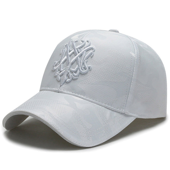 Trendy koreanske mode baseballcaps til mænd - forårs- og efterårssolhatte