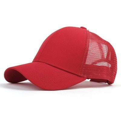 Gorra de béisbol snapback con cola de caballo y lentejuelas para estilo hip-hop