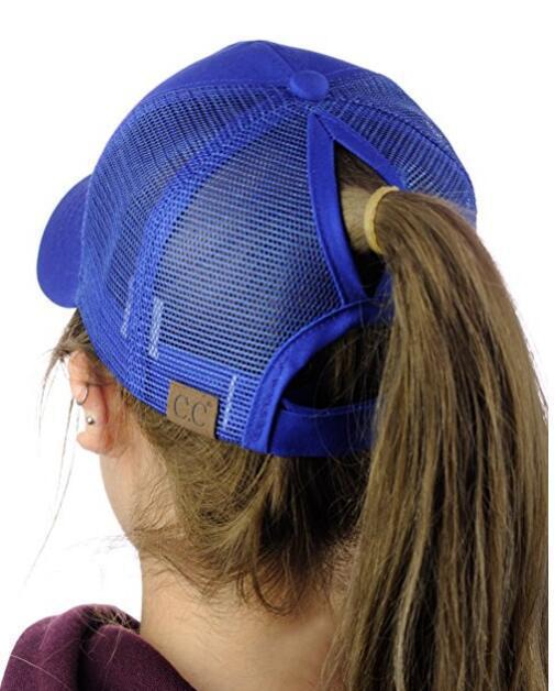 Gorra de béisbol snapback con cola de caballo y lentejuelas para estilo hip-hop