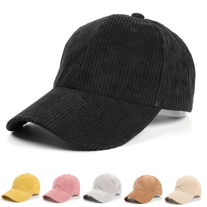 Unisex Cord-Baseballmützen für den Alltag