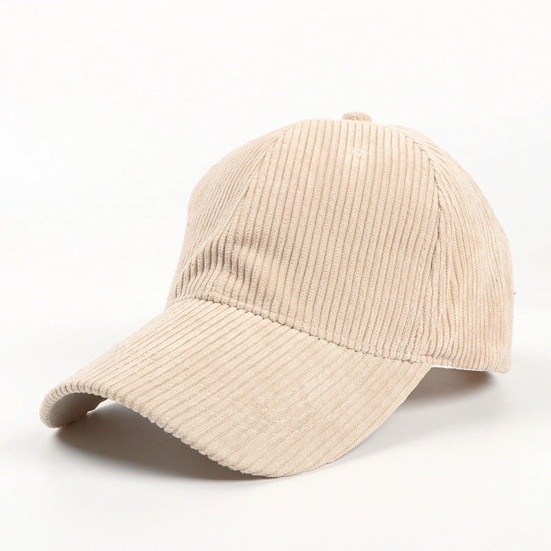 Unisex Cord-Baseballmützen für den Alltag