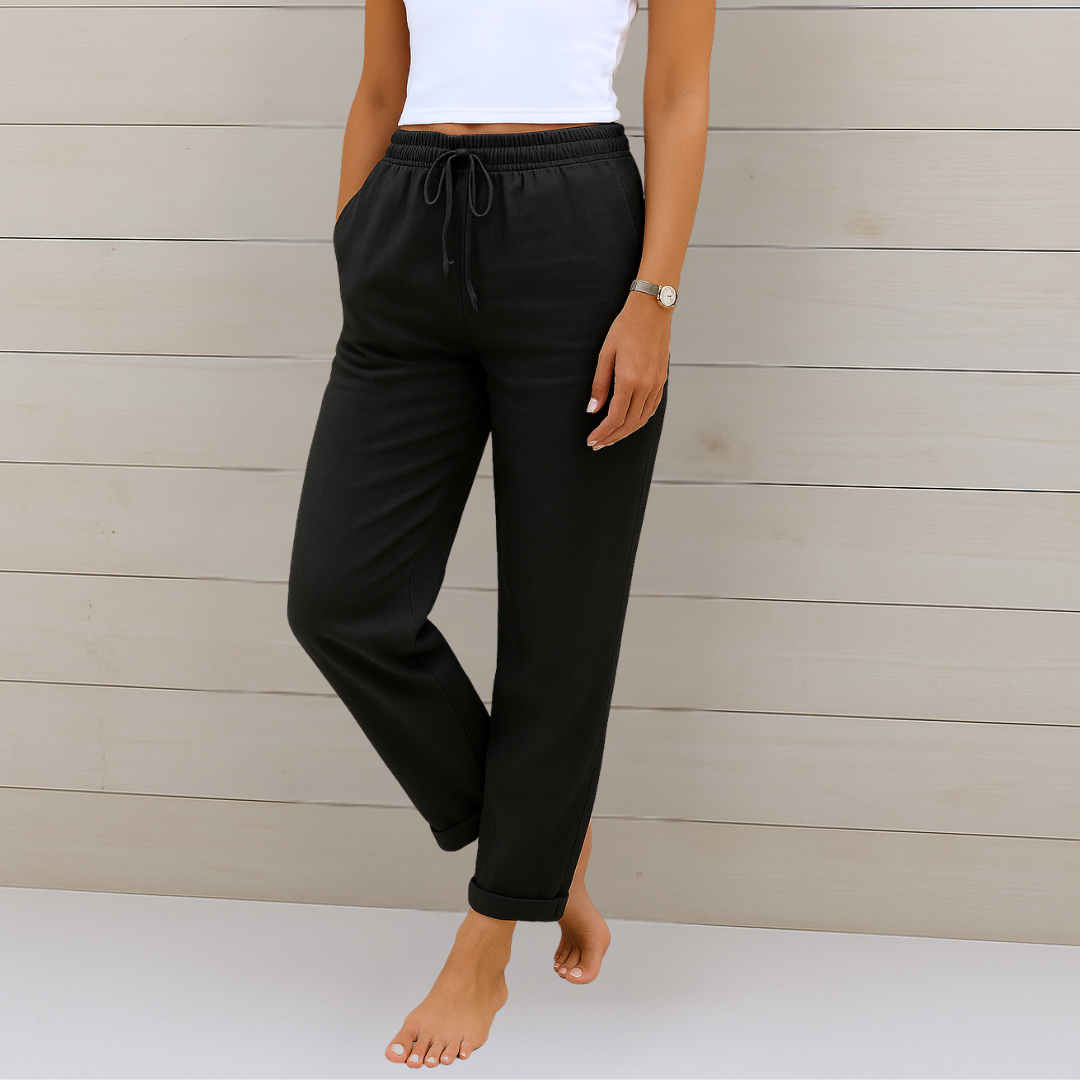 Women's Premium Breathable Elastic Waist Pants-MODAUTLET