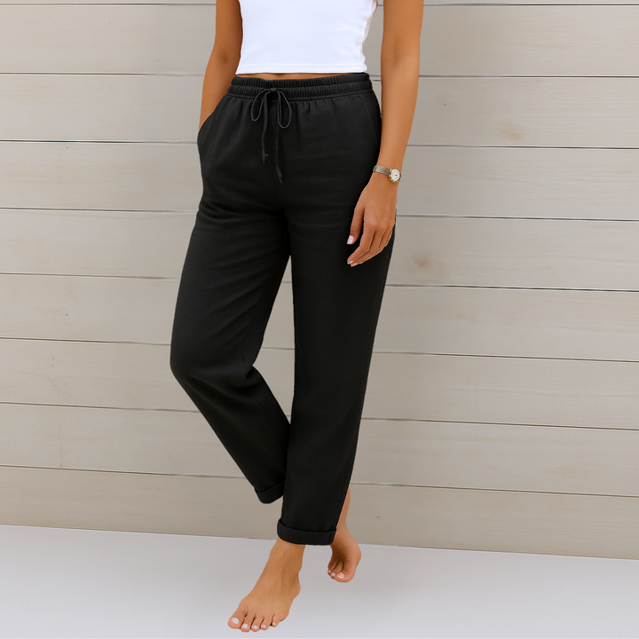 Women's Premium Breathable Elastic Waist Pants-MODAUTLET