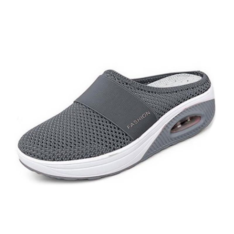 Women's Comfortable Orthopedic Walking Shoes Dark gray