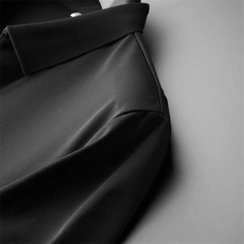 Men’s Two-Piece Pant Set – Short Sleeve Polo Shirt & Ankle-Length Pants