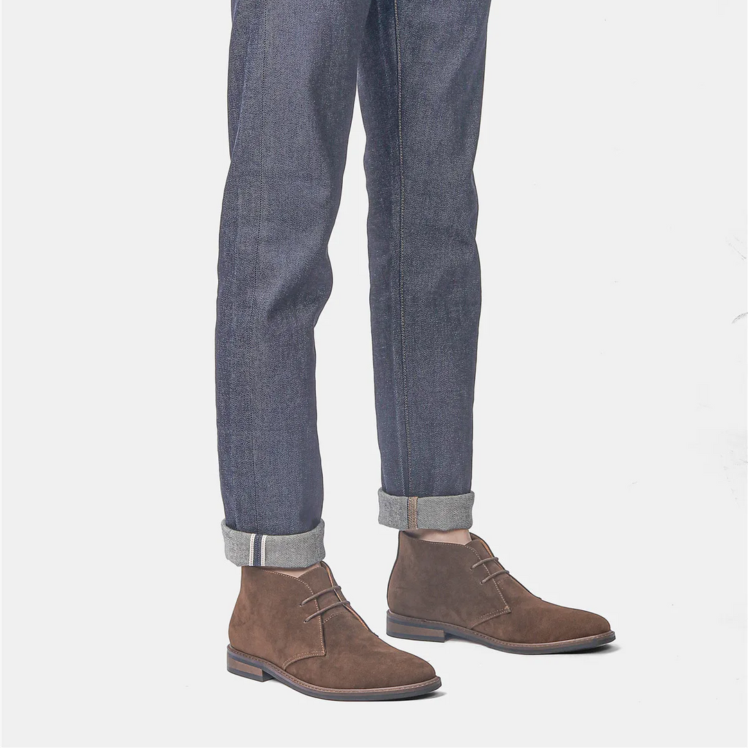 Timeless Suede Chukka Boots for Men-MODAUTLET