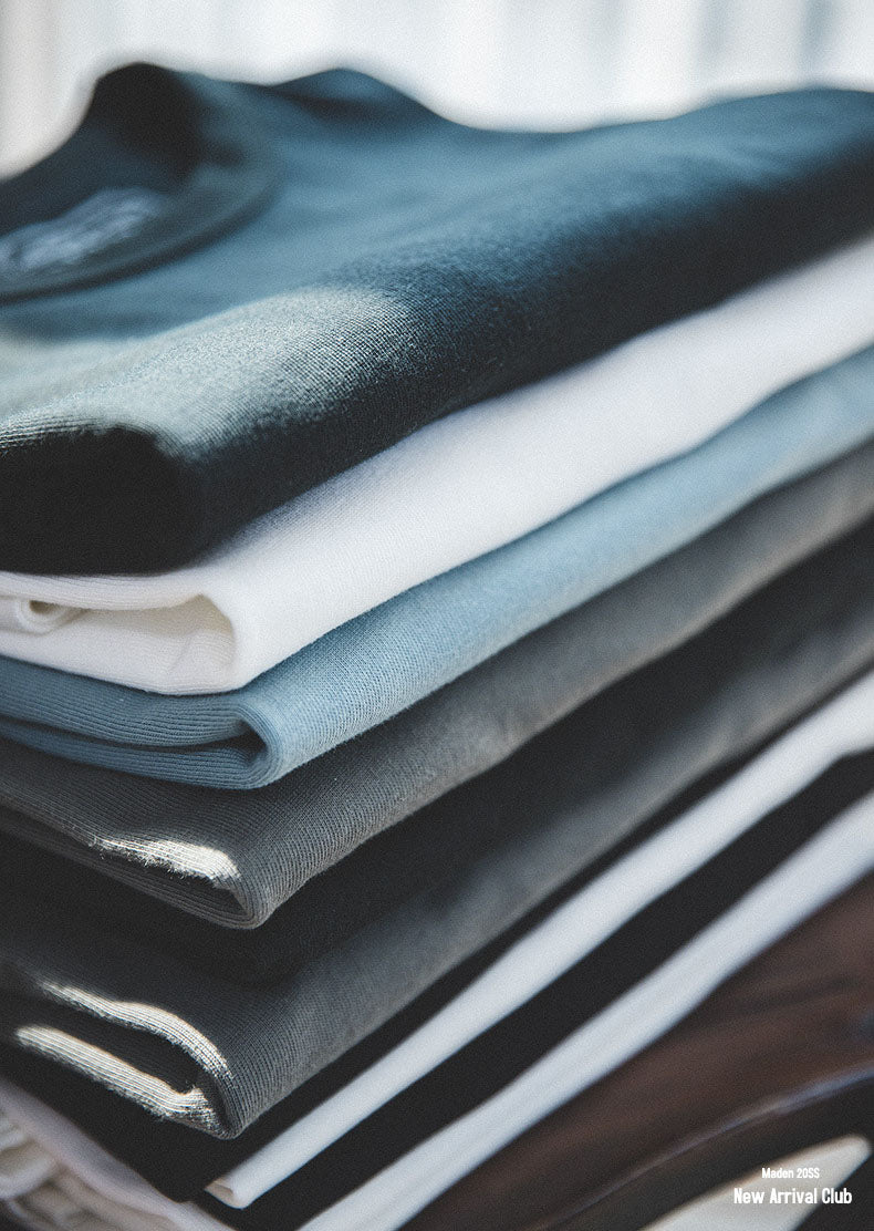 Men's Classic Slim Fit Crew Neck Tee