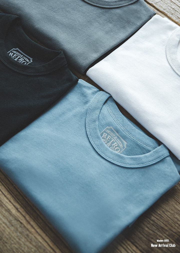 Men's Classic Slim Fit Crew Neck Tee