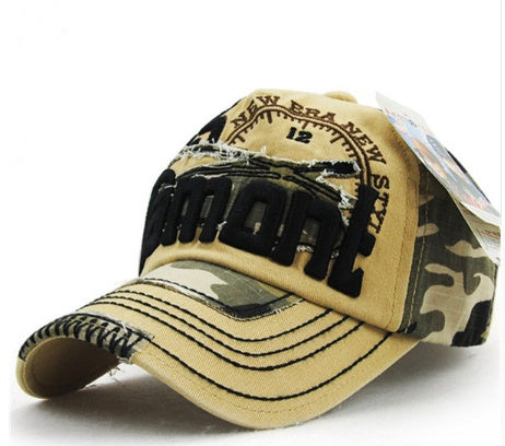 Gorra de béisbol camuflada para exteriores para hombres y mujeres - Sombrero para sombra solar
