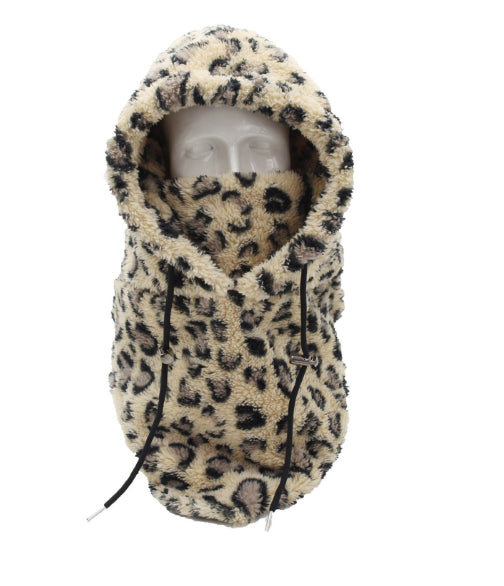 Windproof Winter Cycling Cap with Thick Scarf for Cold Protection