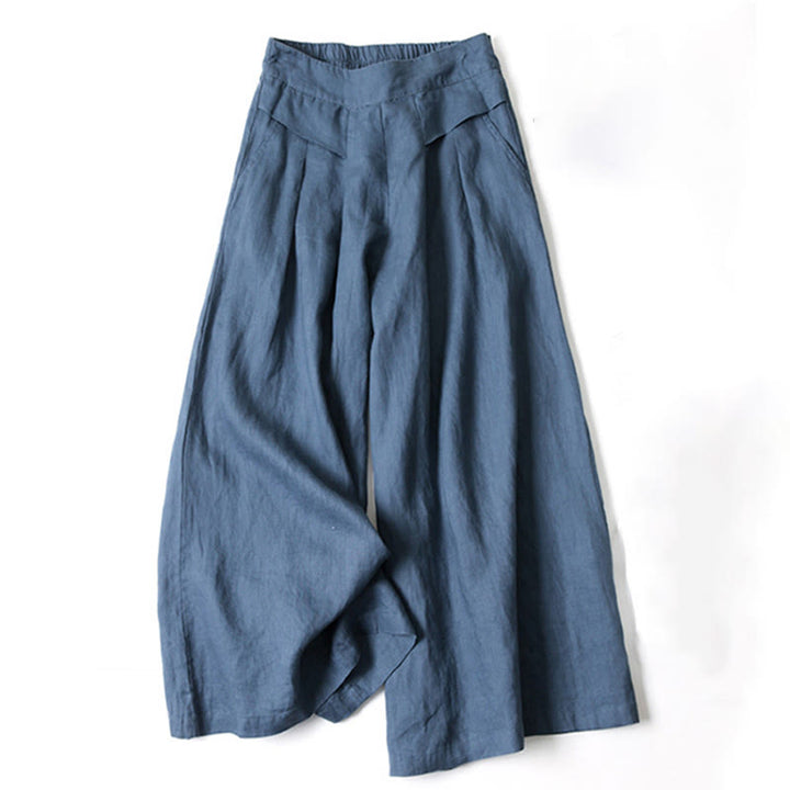Women's Wide-Leg Relaxed Pants-MODAUTLET