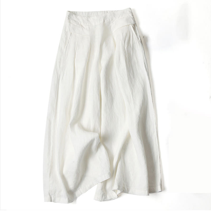Women's Wide-Leg Relaxed Pants-MODAUTLET