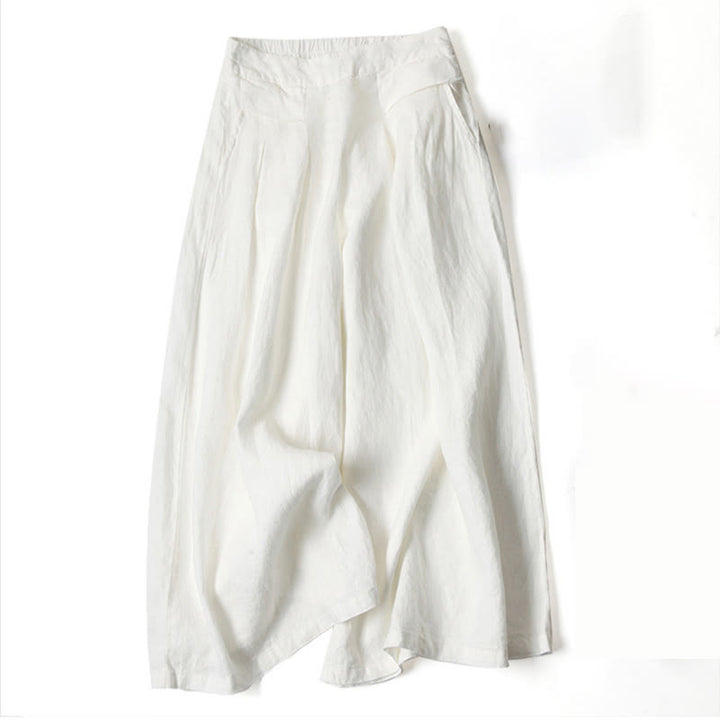 Women's Wide-Leg Relaxed Pants-MODAUTLET