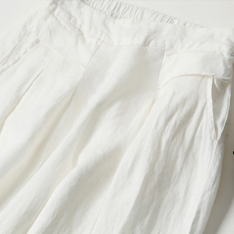 Women's Wide-Leg Relaxed Pants-MODAUTLET