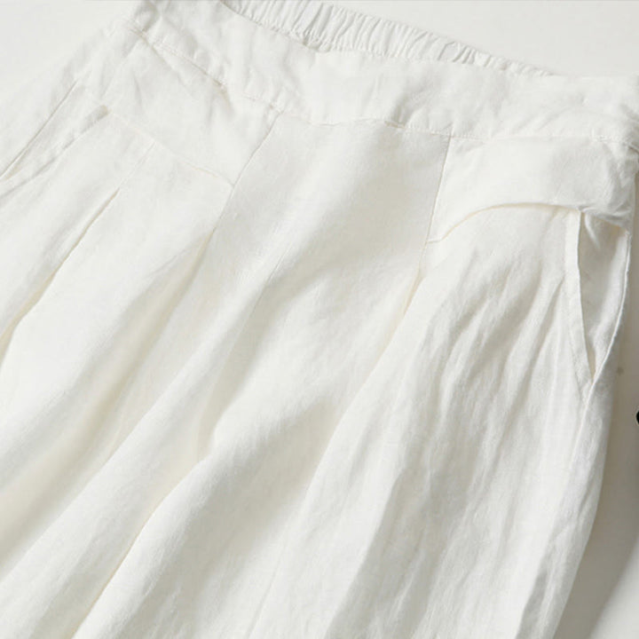 Women's Wide-Leg Relaxed Pants-MODAUTLET