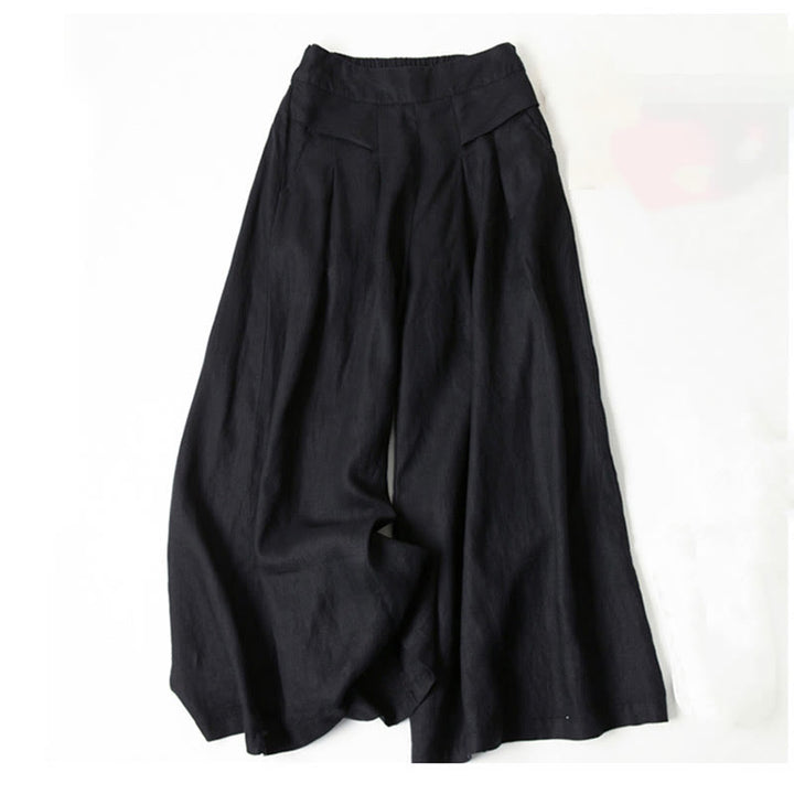 Women's Wide-Leg Relaxed Pants-MODAUTLET