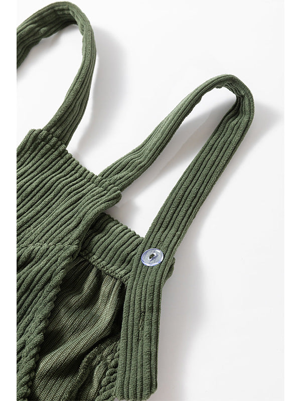 Zoey | Women's Cozy Loose Fit Corduroy Overalls