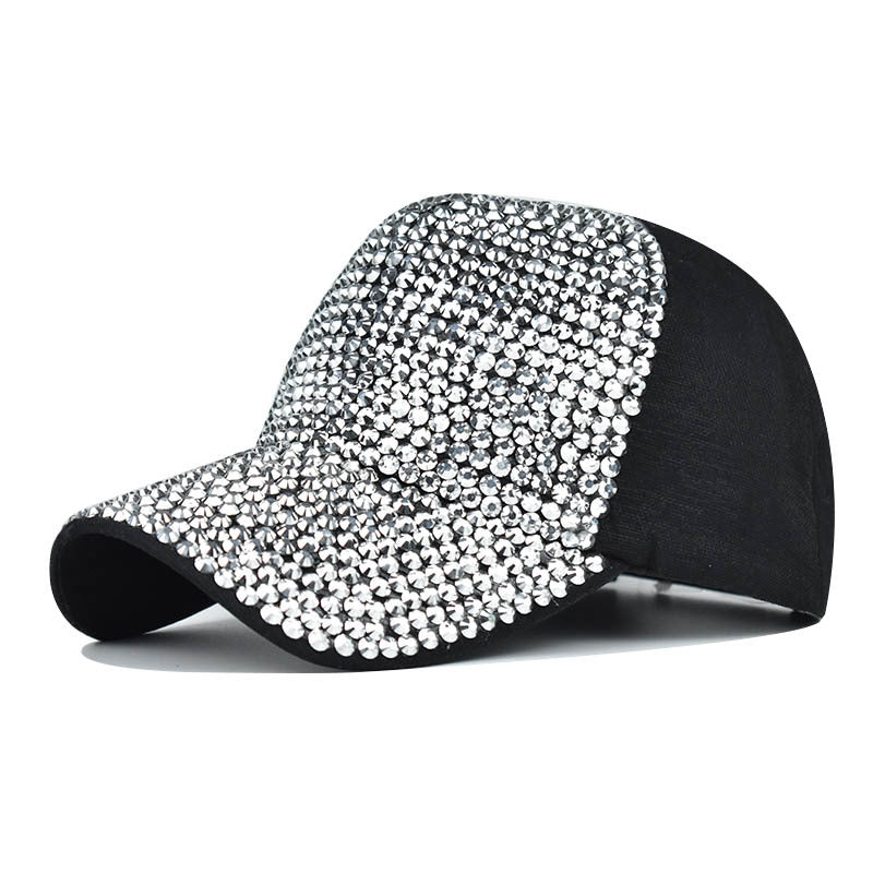 Cappellino da baseball con diamante LED e luce integrata