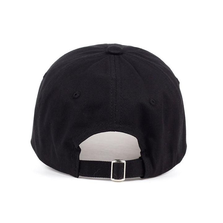 Positive Vibes Cotton Embroidered Baseball Cap for Men and Women