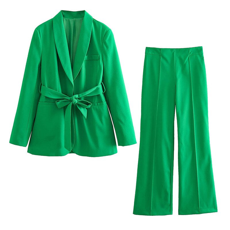 Women's Elegant Two-Piece Suit-MODAUTLET
