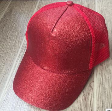 Chapéu Estilo Duck Tongue com Proteção Solar para Mulher com Abertura para Rabo de Cavalo