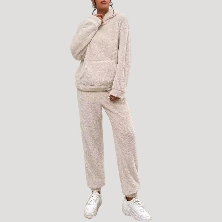 Women's Spring Cozy Hooded Lounge Set-MODAUTLET