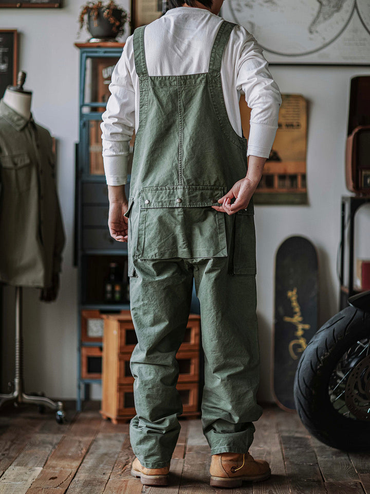 Men's Zipper Overalls