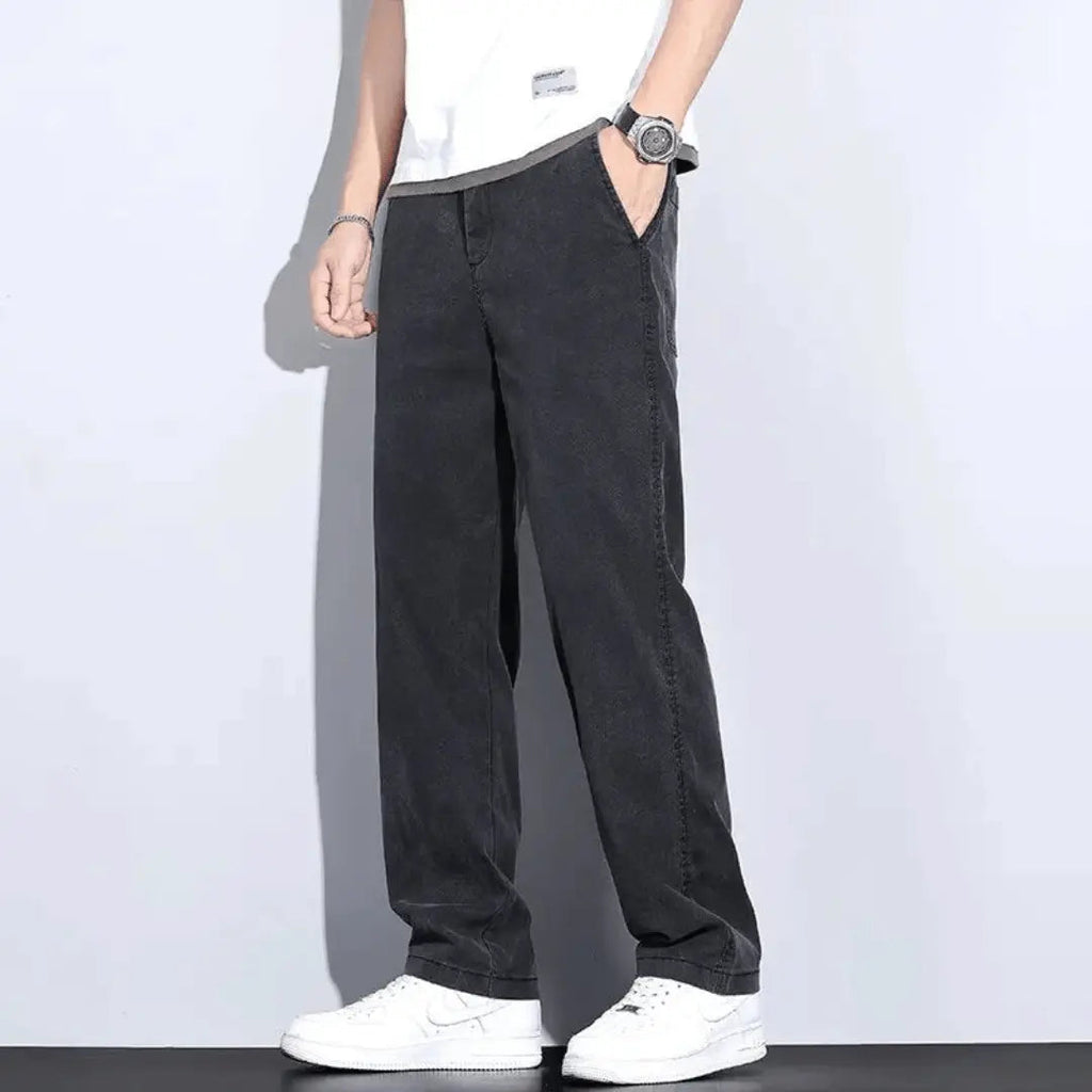 Stretchable Urban Denim Jeans for Ultimate Comfort Black