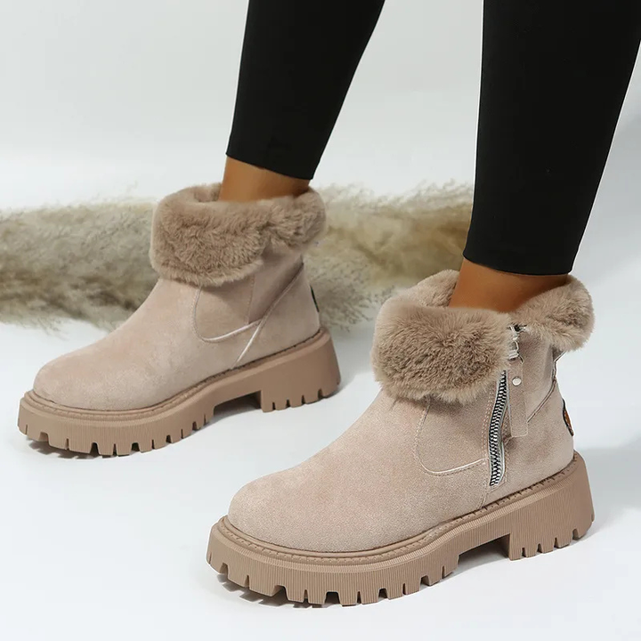 Women's Cozy Chunky Winter Boots-MODAUTLET