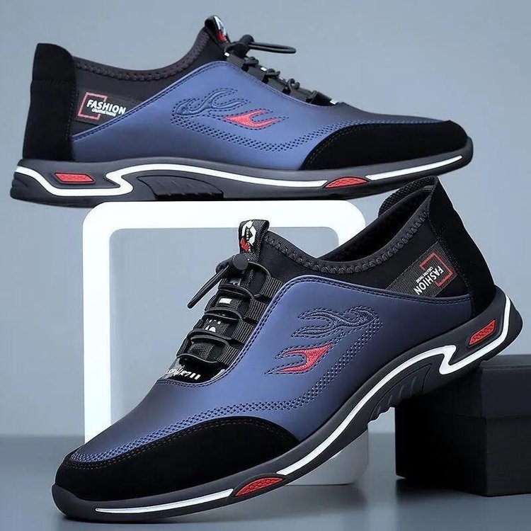 Men's Modern Comfortable Orthopedic Sneakers Blue