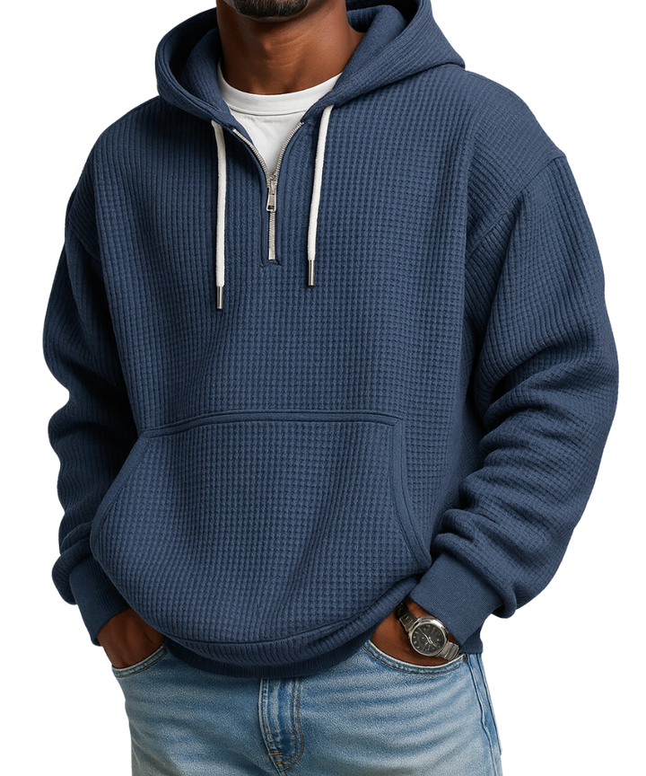 Men's Stand-Collar Zip Pocket Shirt-MODAUTLET