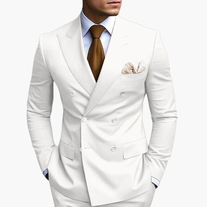 Men's Stylish Double-Breasted Suit