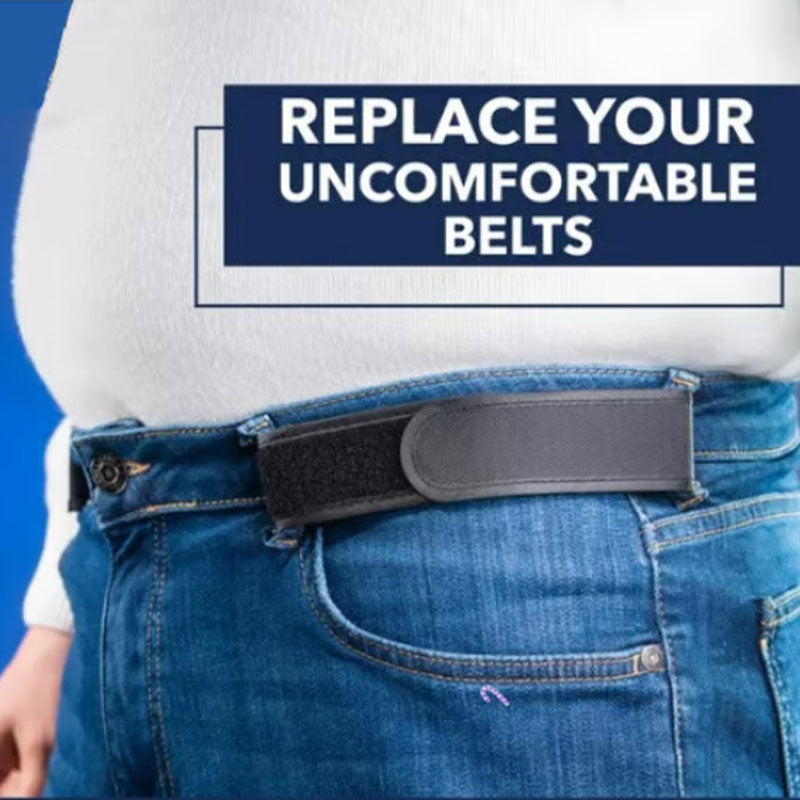 Portable Buckleless Belt for Comfortable and Adjustable Fit